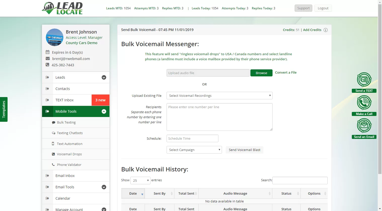 Auto dealer software by LeadLocate