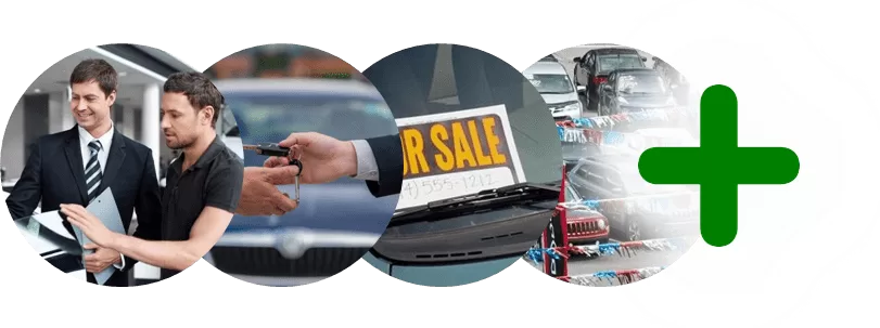 Car salesman advertising