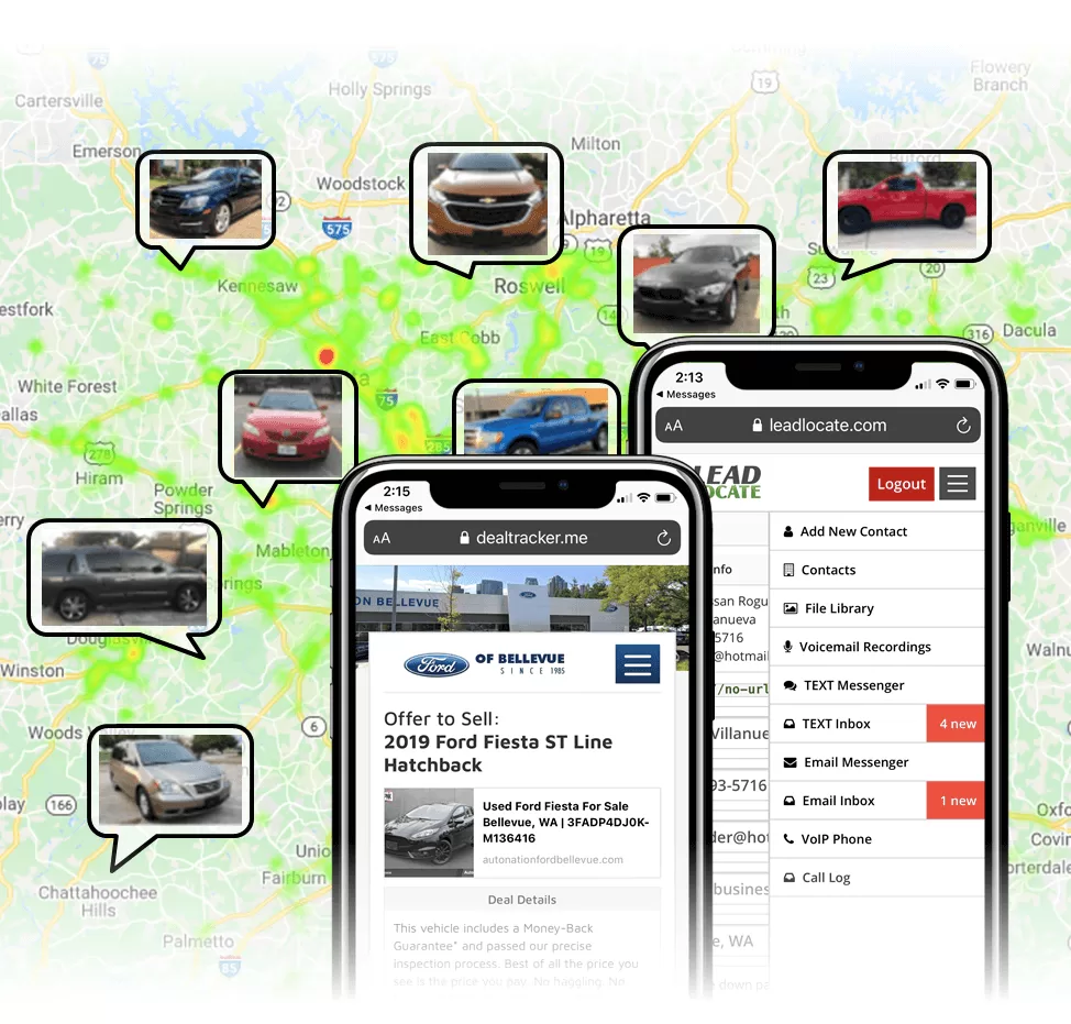 Internet car sales leads