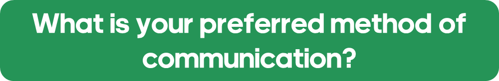 Car dealer leads preferred method of communication