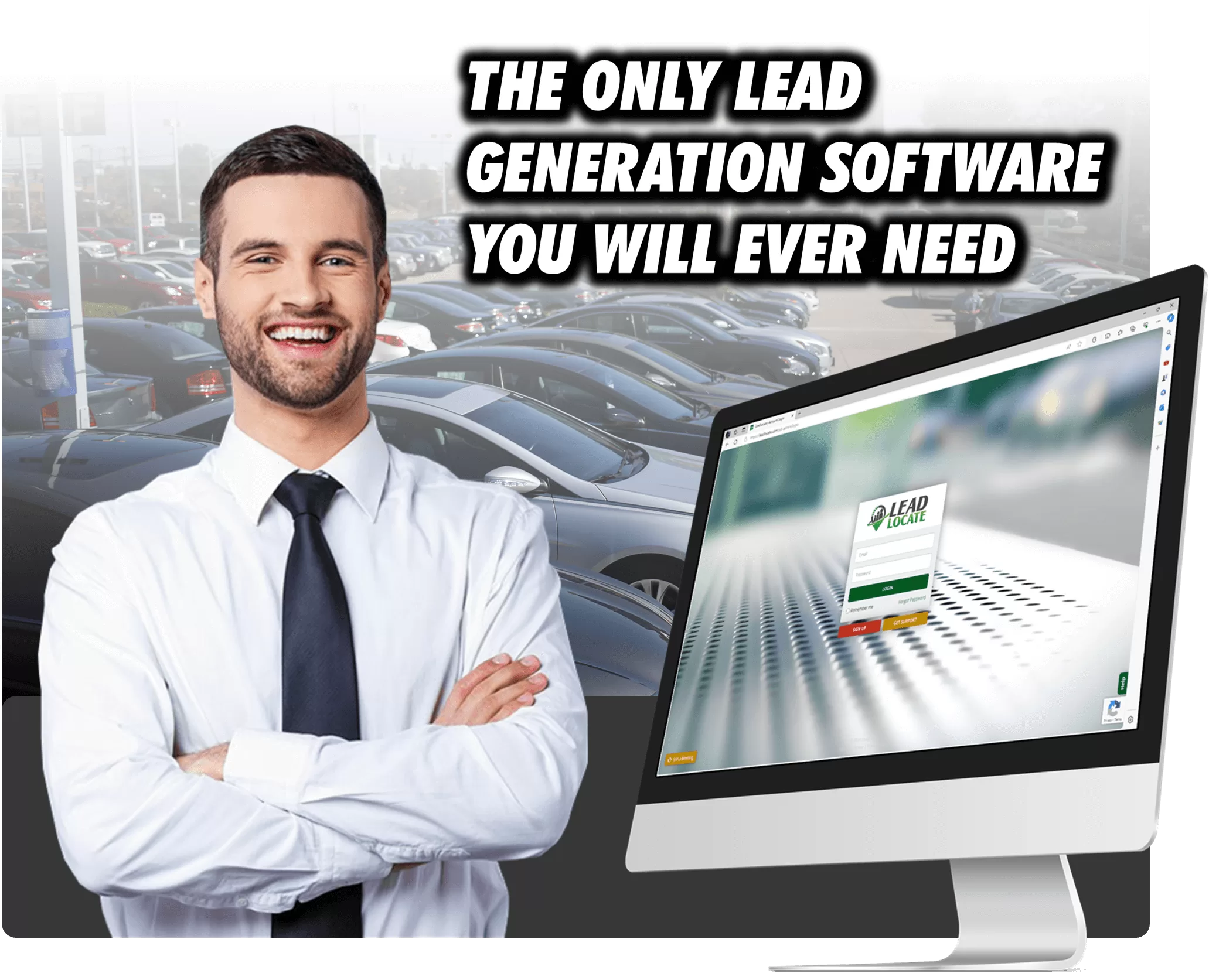Car dealer sales lead generation software