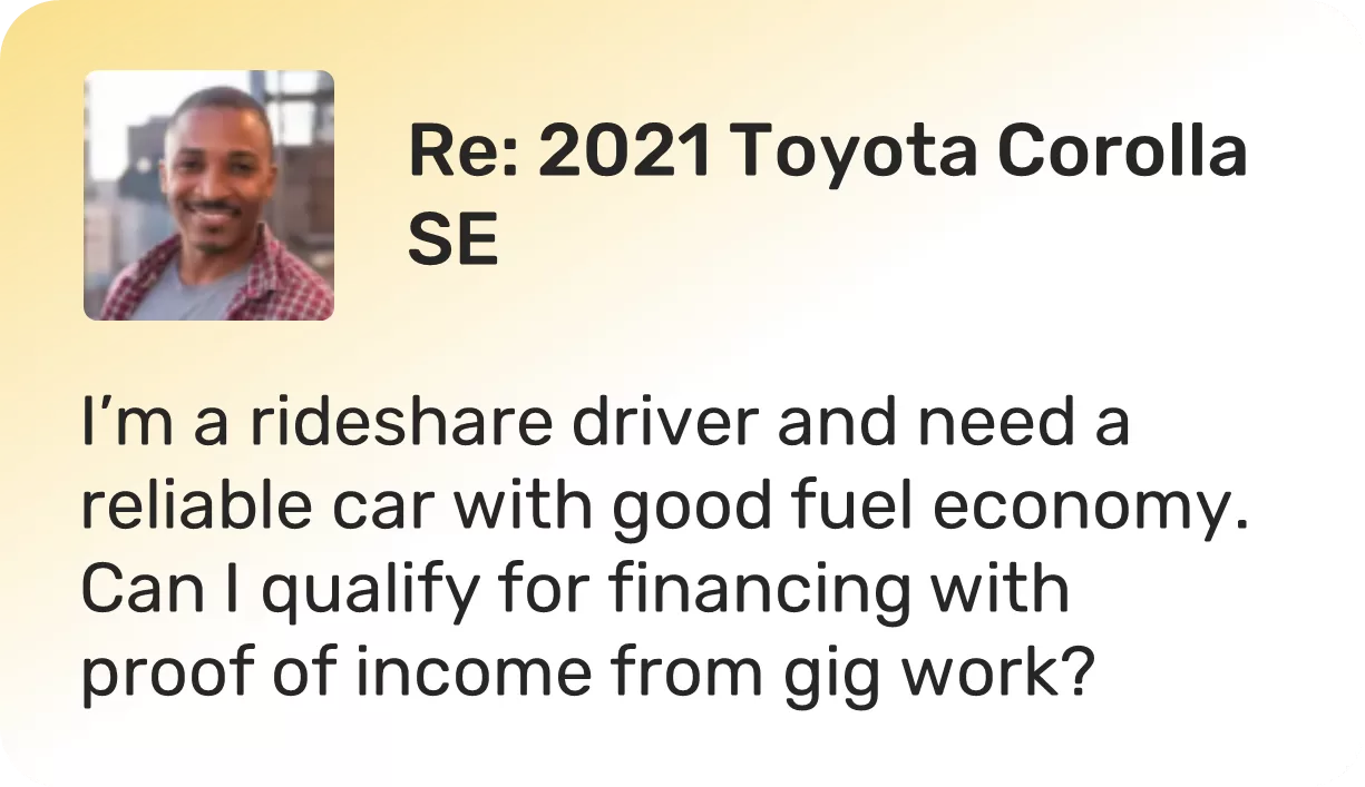 Car salesmans advertising
